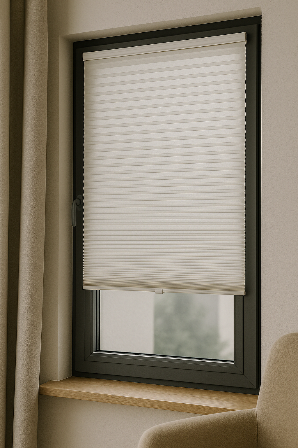 Plisuotos žaliuzės